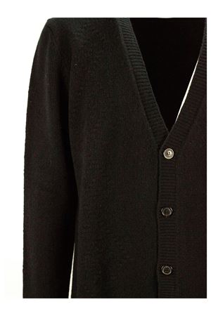 Black virgin wool cardigan MAURO GRIFONI | GT110000127003